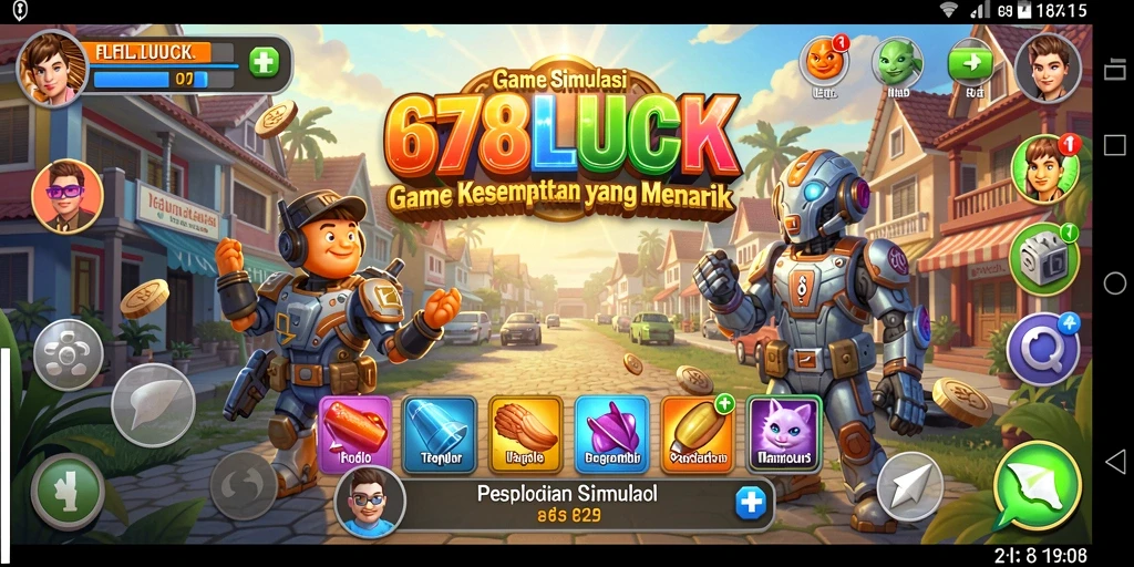 Tangkapan layar dari gameplay <strong>678LUCK</strong> yang menunjukkan interaksi simulasi yang menarik.