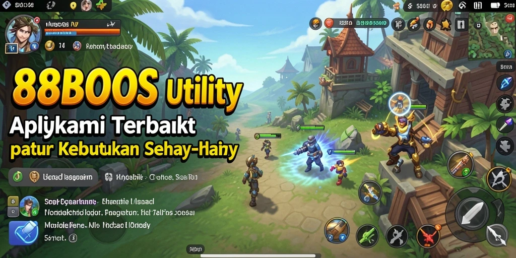 Tampilan screenshot 88BOS dengan interface pengguna yang sederhana.