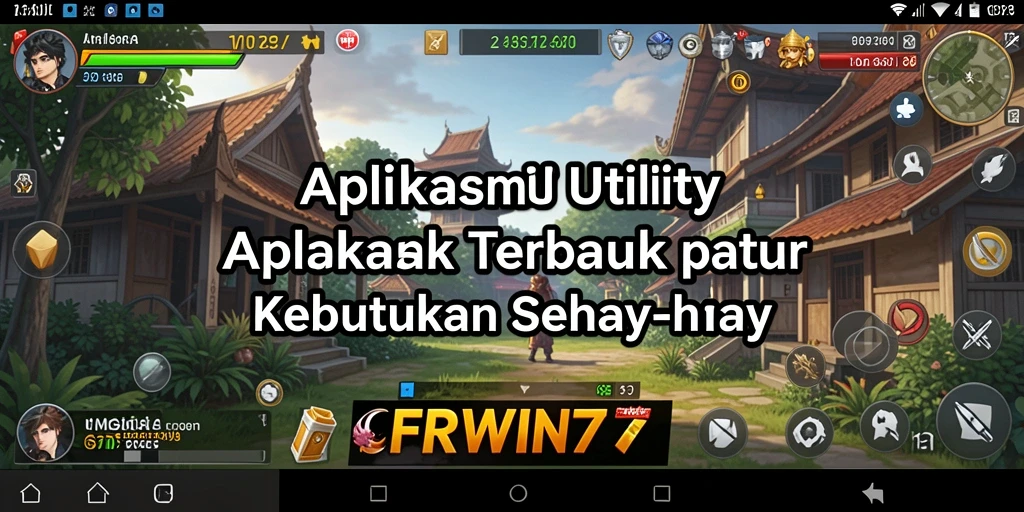 Tangkapan layar utama FORWIN77 menampilkan antarmuka aplikasi Utility yang praktis.