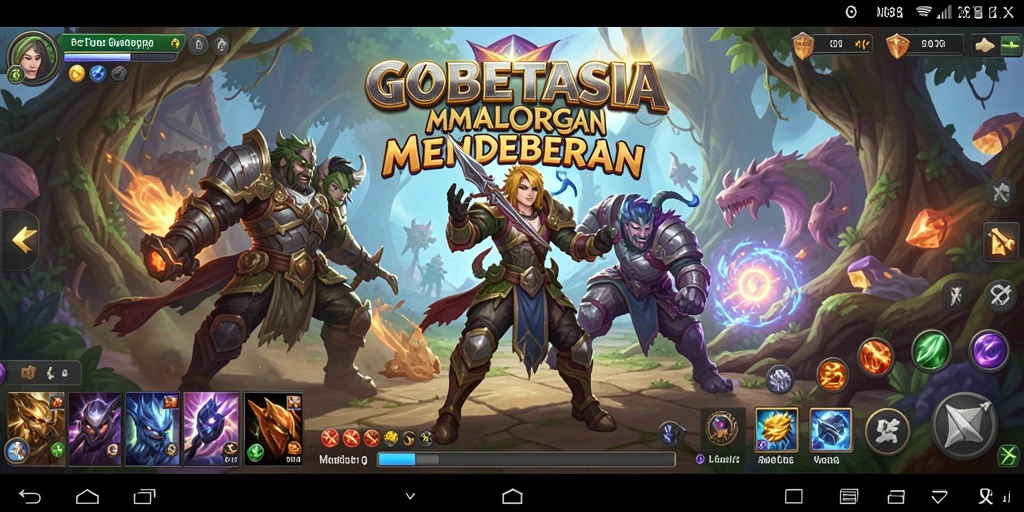 Screenshot dari gameplay GOBETASIA yang menarik dan penuh aksi.