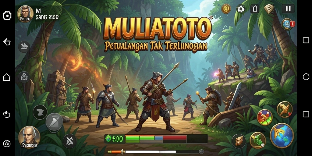 Tampilan screenshot dari gameplay petualangan MULIATOTO yang mendebarkan.