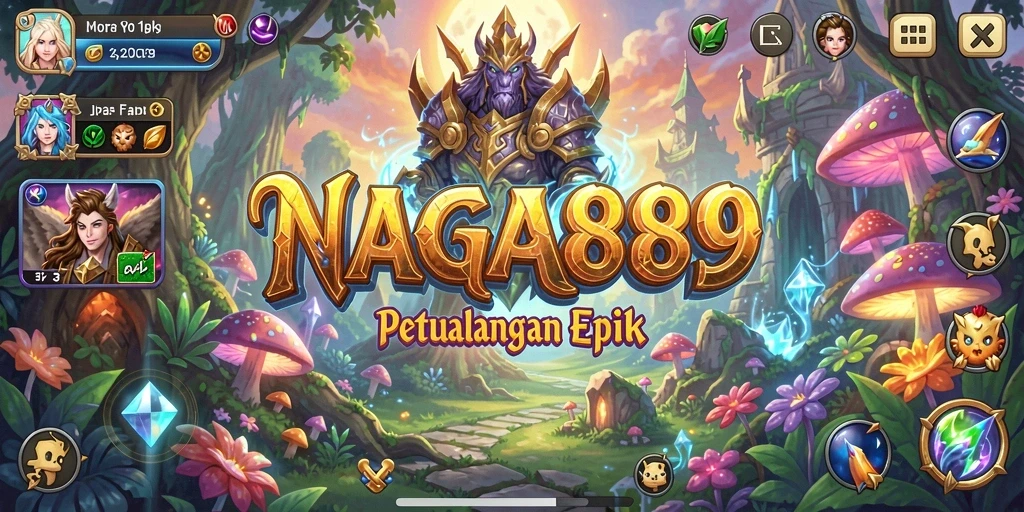 Screenshot gameplay NAGA889 menampilkan pertempuran dinamis dan grafis fantastis.