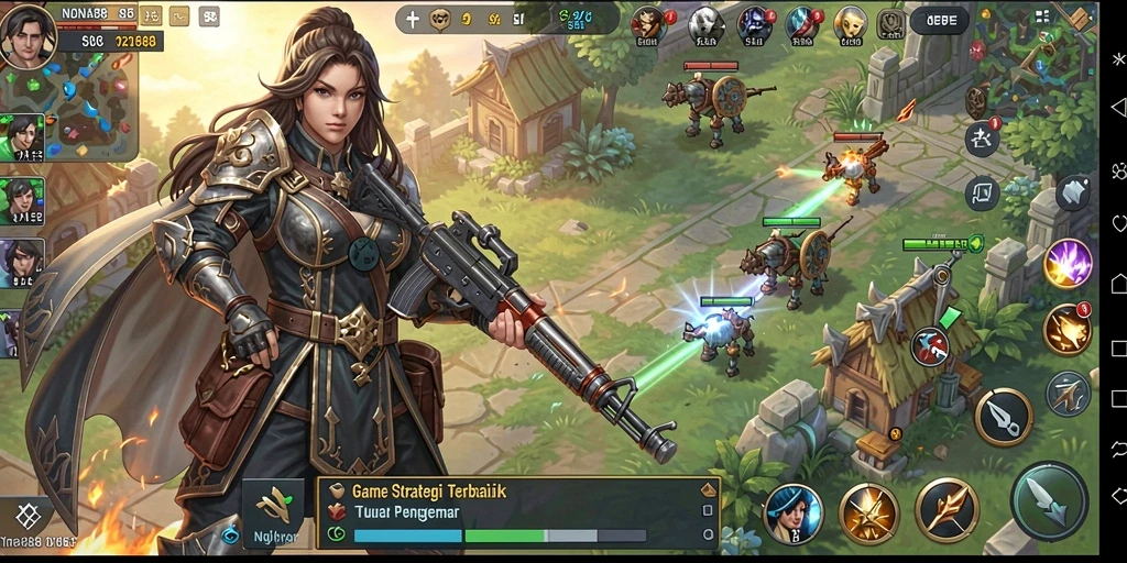 Gambaran mendalam gameplay <strong>NONA88</strong> dengan strategi SLG yang menarik.