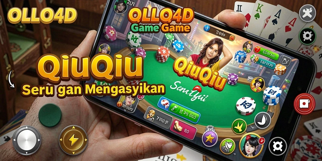 Tampilan gameplay OLLO4D dengan suasana permainan QiuQiu.