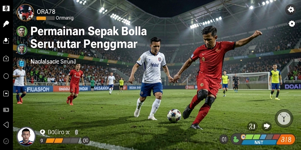 Tampilan utama gameplay ORA78 yang seru dan kompetitif.
