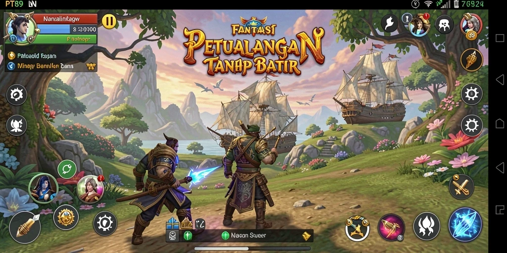 Tampilan gameplay PT89 yang menakjubkan dengan aksi seru.