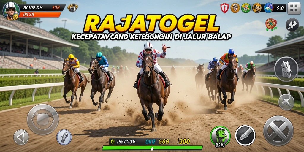 Gameplay mendebarkan dengan balapan motor di lintasan yang menantang.