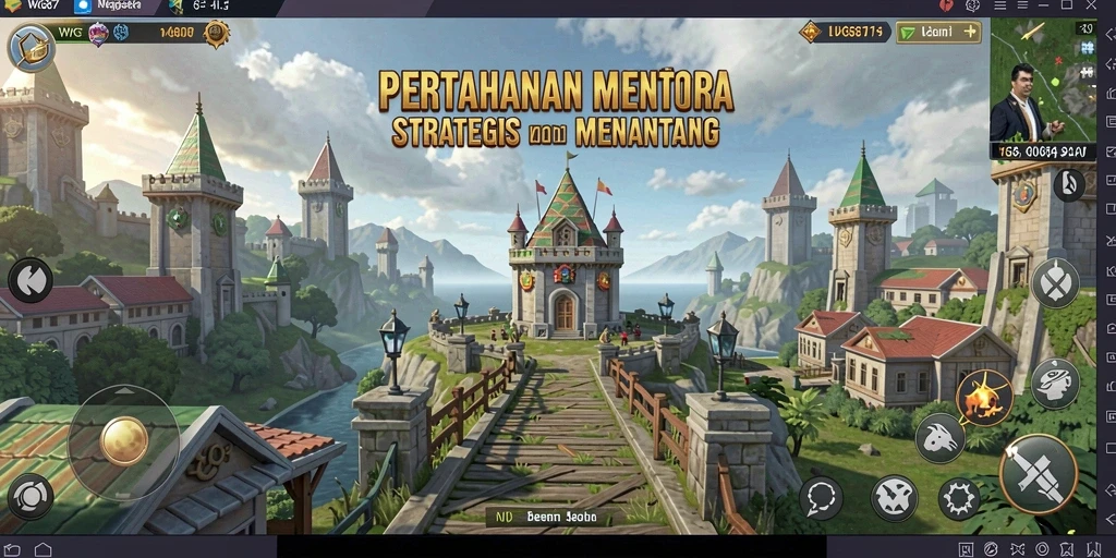 Tampilan gameplay WG87 yang menegangkan dan penuh aksi di Tower Defense.