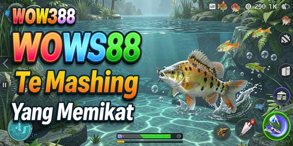 Screenshot gameplay WOW388 menampilkan pengalaman memancing yang memikat dan mendebarkan.
