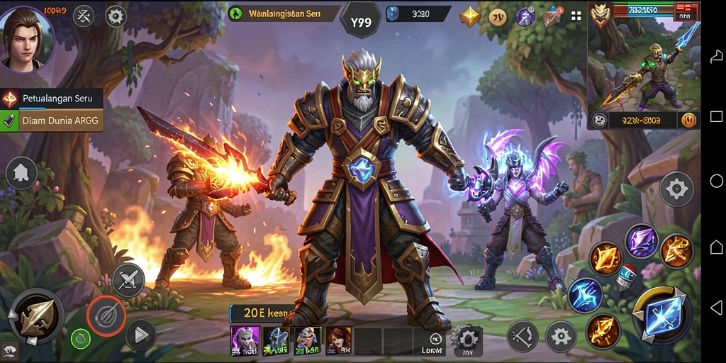 Gameplay Y89 yang mengasyikkan dengan aksi seru dan grafis menawan.