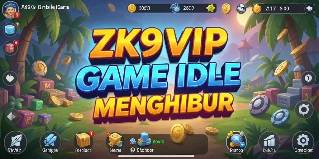 Screenshot gameplay ZK9VIP menampilkan aksi seru dan pengumpulan sumber daya.